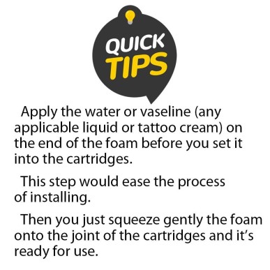 EZ Tact Penice za Tattoo Kartuše