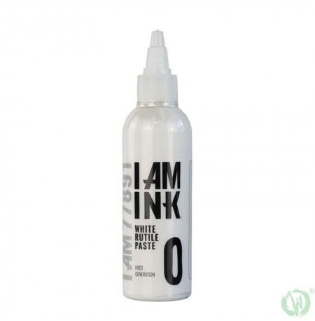 I AM INK  0 White Rutile Paste - 100ml