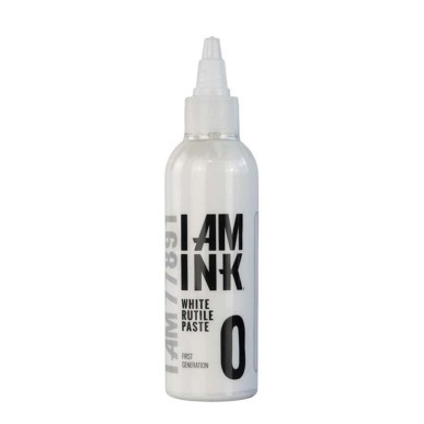 I AM INK  0 White Rutile Paste - 100ml