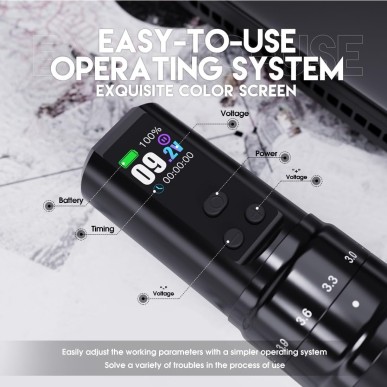 Mast Wireless Tattoo Pen Fold 2 Pro + 2 bateriji