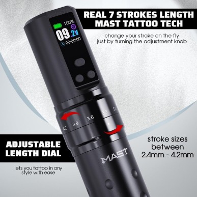 Mast Wireless Tattoo Pen Fold 2 Pro + 2 bateriji