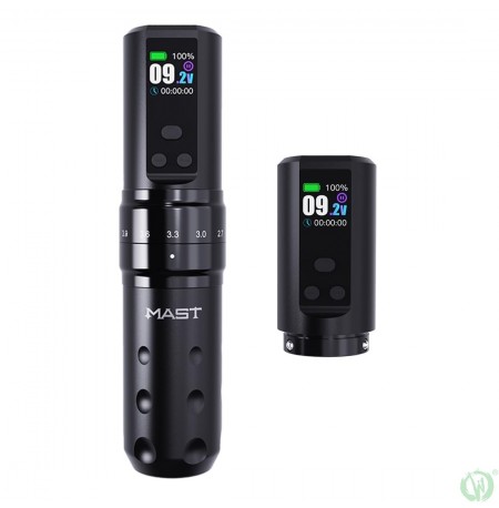 Mast Wireless Tattoo Pen Fold 2 Pro with 2 bateries