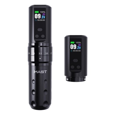 Mast Wireless Tattoo Pen Fold 2 Pro with 2 bateries