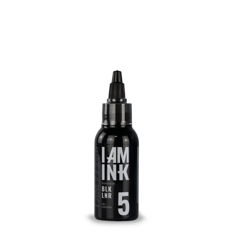 I AM INK - First Generation 5 Blk Lnr - 50ml I AM INK - First Generation 5 Blk Lnr - 50ml
