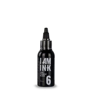 I AM INK-First Generation 6 True Pigment Black - 50ml