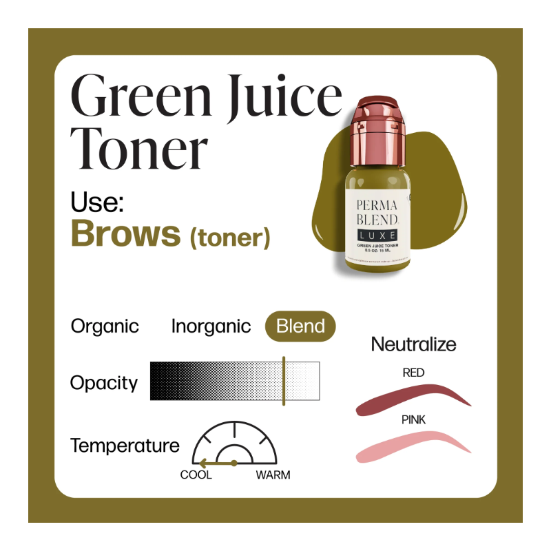 PERMA BLEND LUXE - GREEN JUICE TONER 15ML