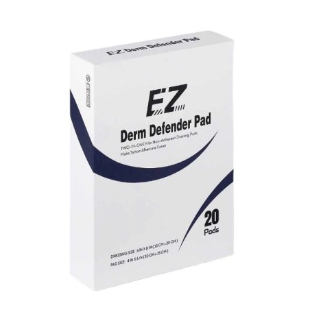 EZ Derm Defender Film Non-Adherent Dressing Pads 20pack