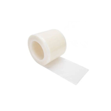 Transperent foil in a roll 10cm ×15cm