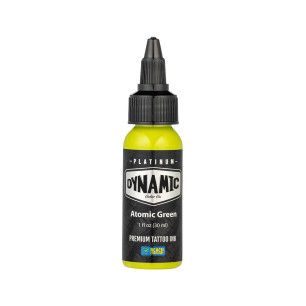 Atomic Green – Platinum By Dynamic Tattoo Ink – 30 ml