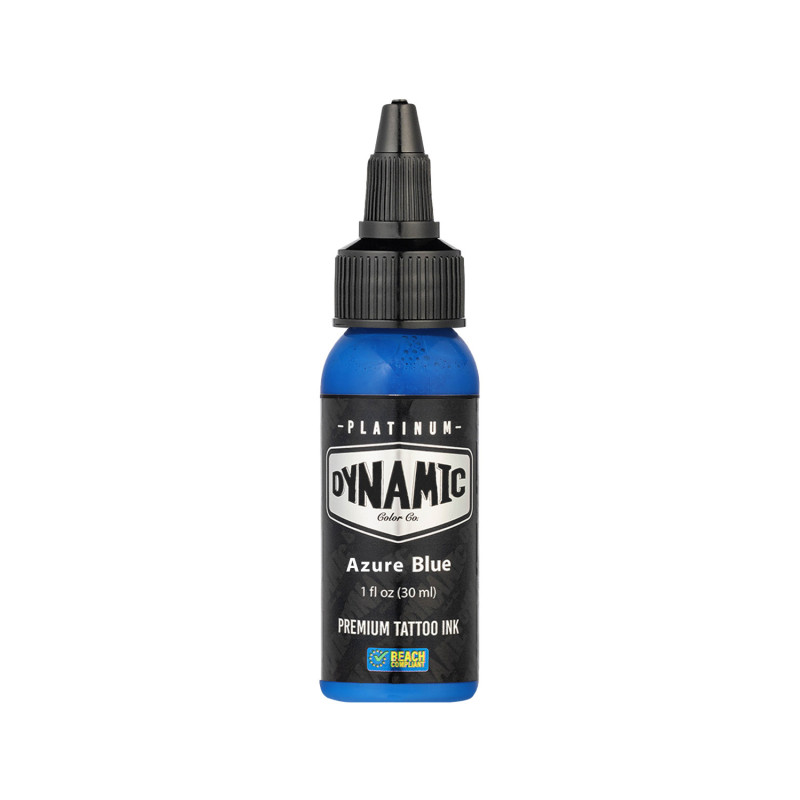 Azure Blue – Platinum By Dynamic Tattoo Ink – 30 ml Azure Blue – Platinum By Dynamic Tattoo Ink – 30 ml