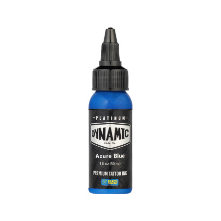 Azure Blue – Platinum By Dynamic Tattoo Ink – 30 ml