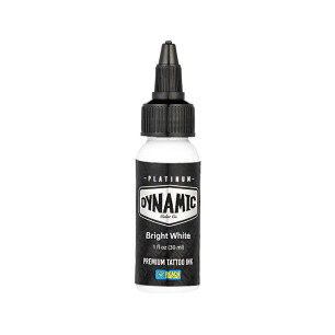Bright White – Platinum By Dynamic Tattoo Ink – 30 ml