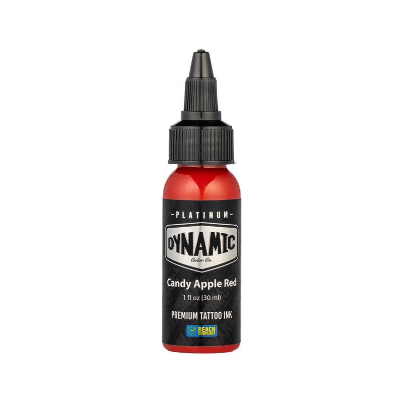 Candy Apple Red – Platinum By Dynamic Tattoo Ink – 30 ml Candy Apple Red – Platinum By Dynamic Tattoo Ink – 30 ml