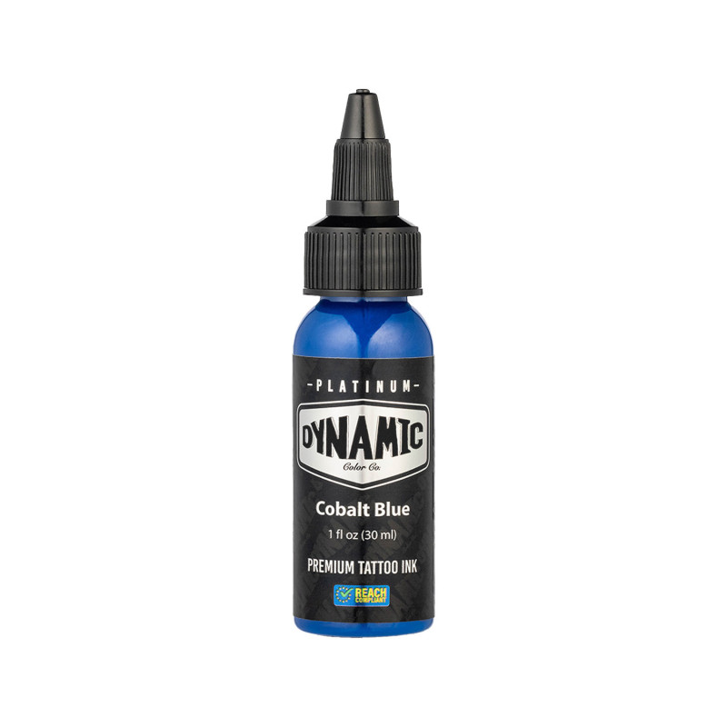Cobalt Blue – Platinum By Dynamic Tattoo Ink – 30 ml Cobalt Blue – Platinum By Dynamic Tattoo Ink – 30 ml