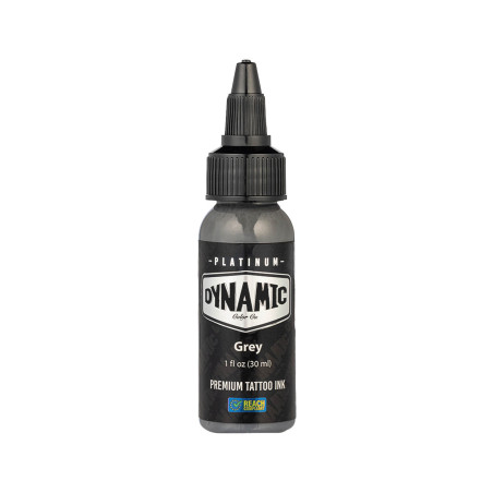 Grey – Platinum By Dynamic Tattoo Ink – 30 ml